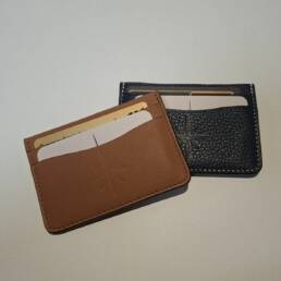 Porte-carte en cuir MQV